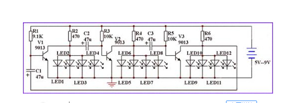 LED显示屏灯珠连接方式